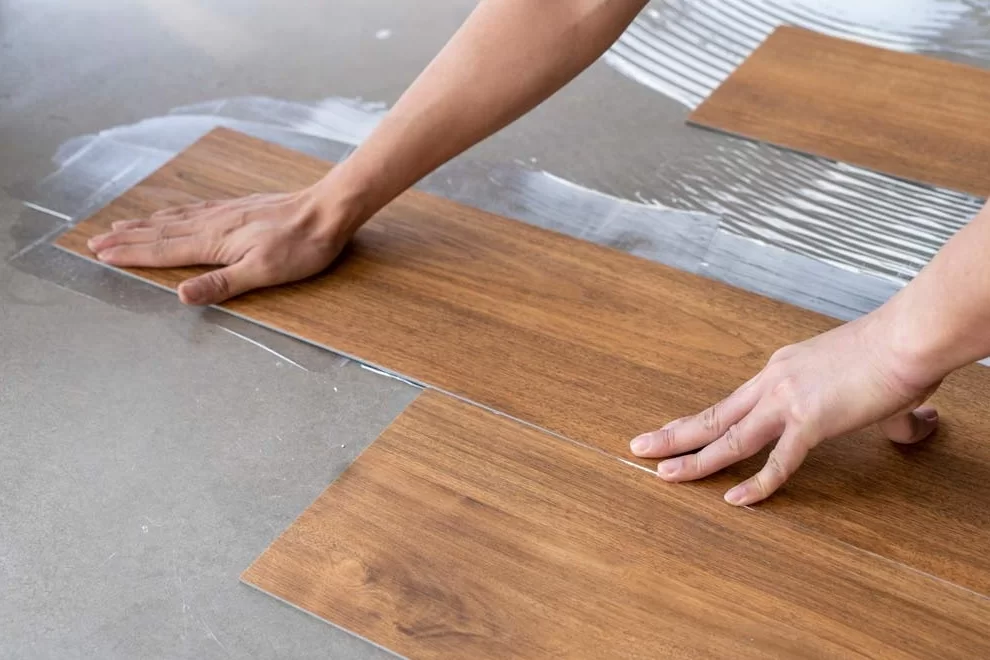 Dryback Luxury Vinyl Tiles with 2.0mm thickness from manufacturer in China. It is some of the most commonly used resilient floorings for multi-family residentials.