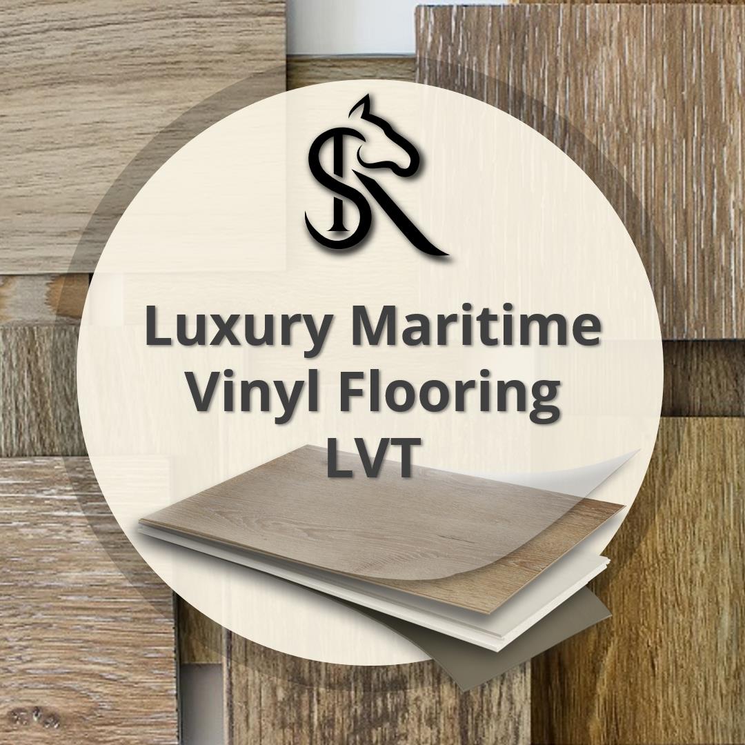 Luxury Maritime Vinyl Flooring LVT is IMO complied LVT tiles that is highly fire resistance.